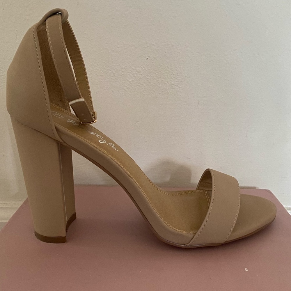 Nude heels